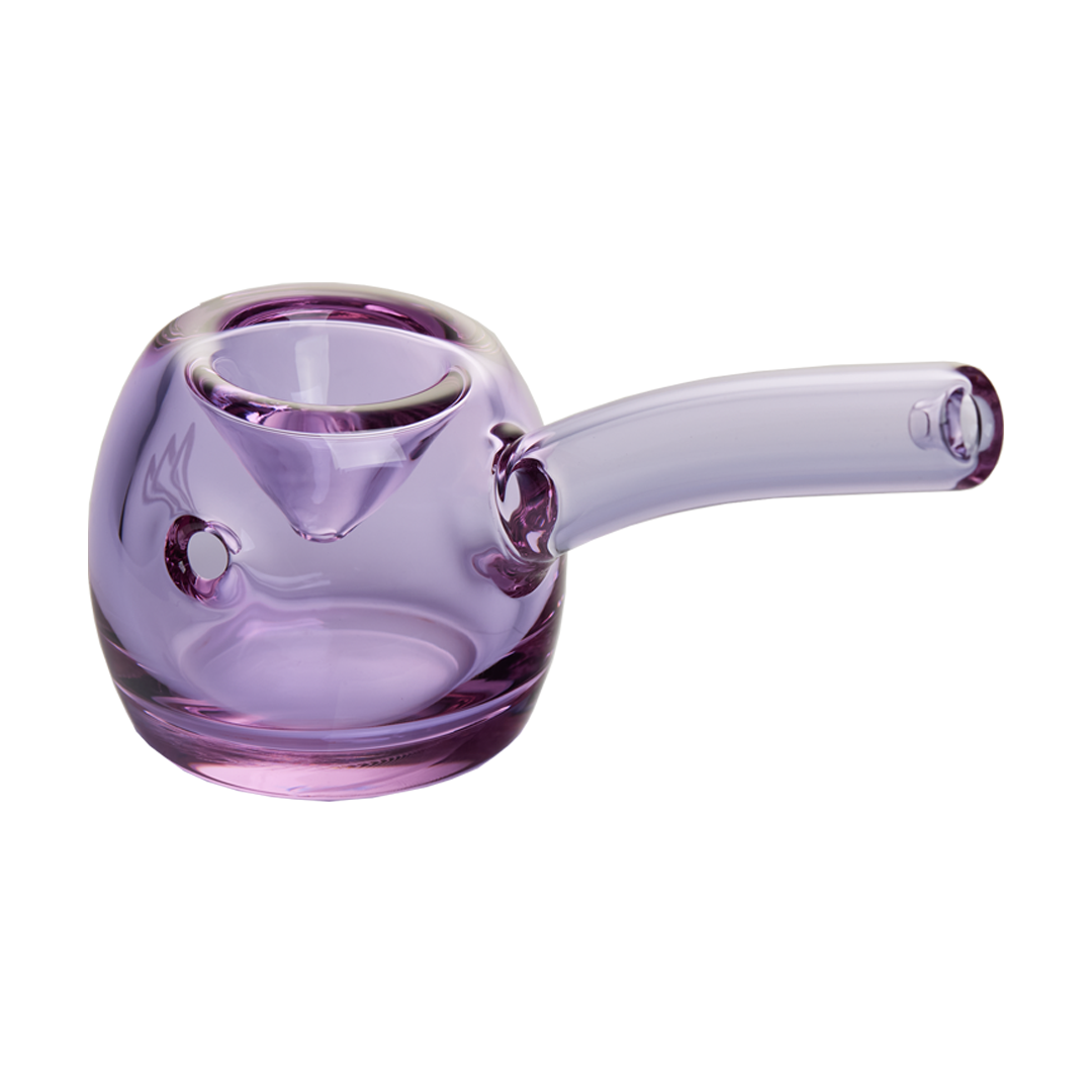 Perch Hand Pipe made of Premium Borosilicate Glass available in various colors at Hi-Lyfe