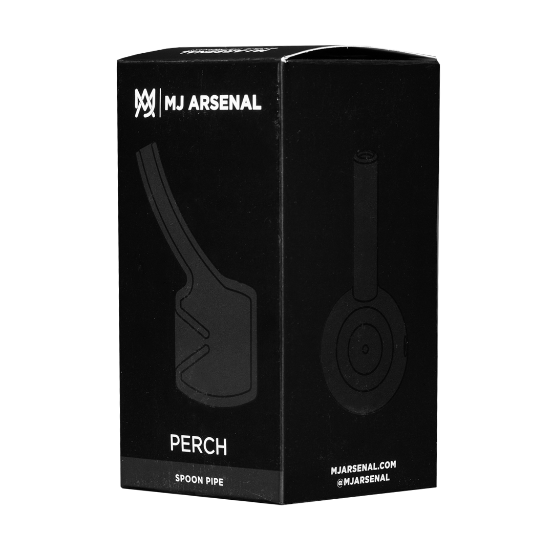 Perch Hand Pipe made of Premium Borosilicate Glass available in various colors at Hi-Lyfe