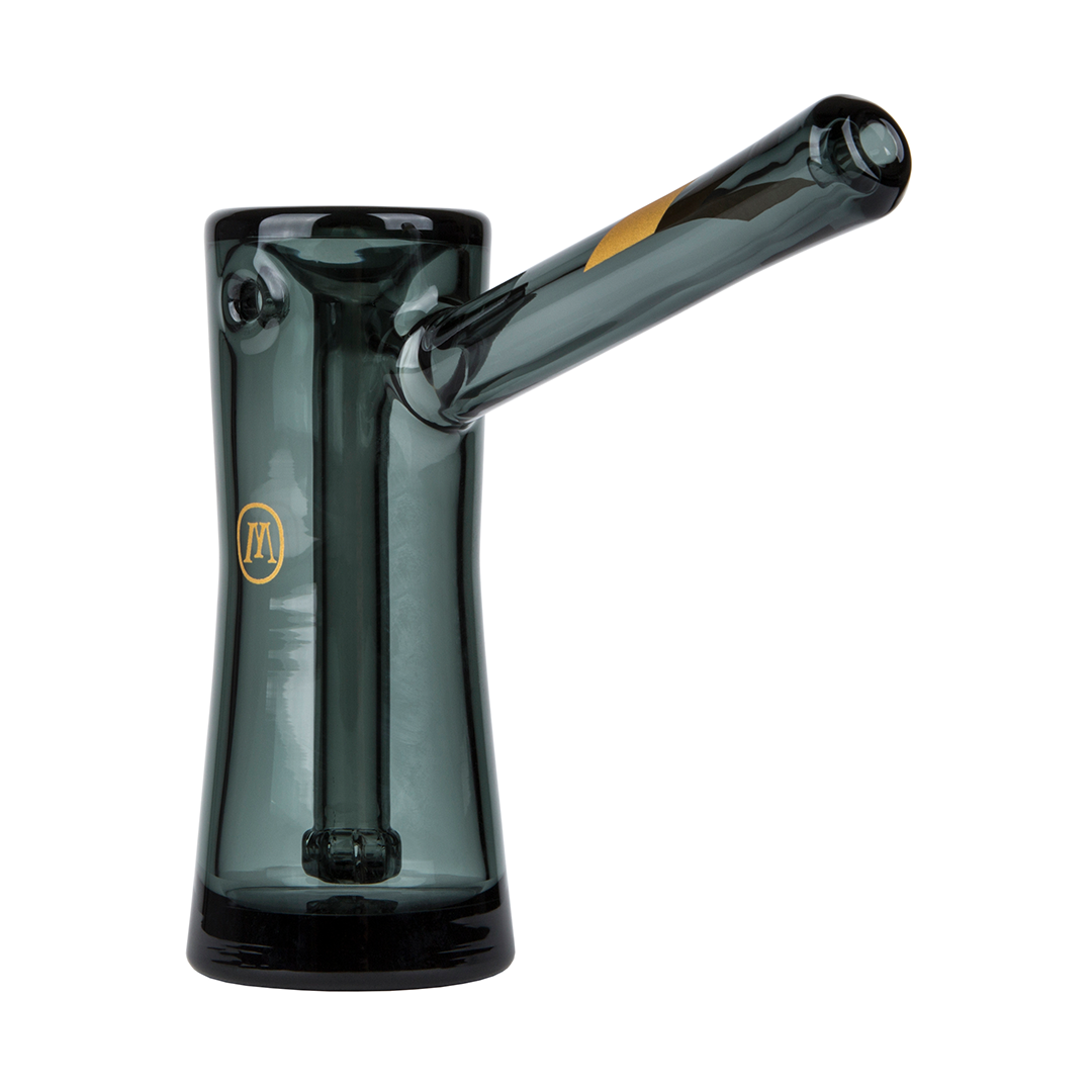 Marley Natural Hand Pipe made of Black Walnut Wood and Glass