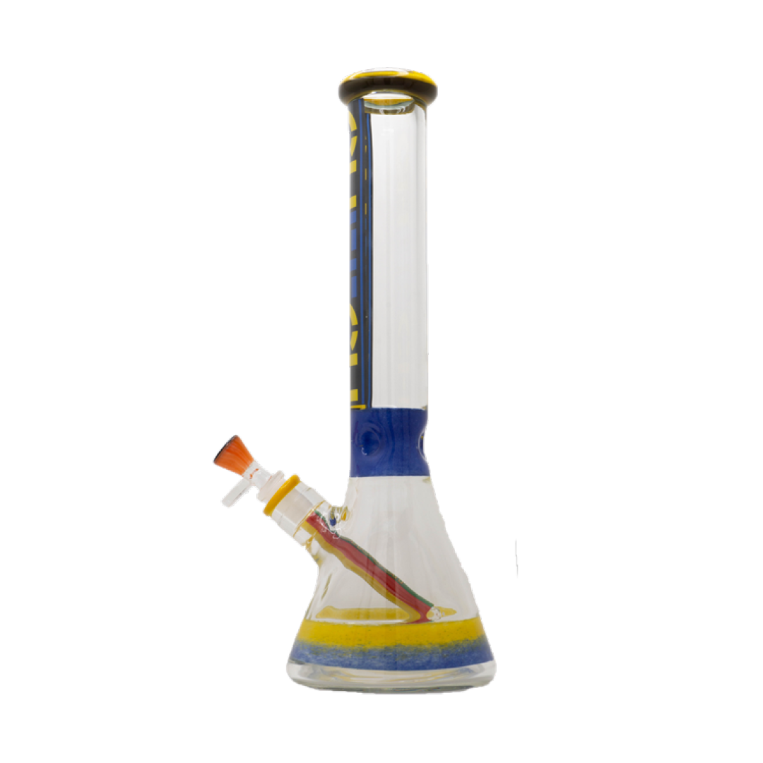 Cheech Retro Beaker 16inch Glass Bong on Hi-Lyfe Store