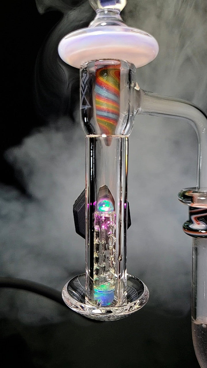 G5 Tallboy Nail Slurper attached to bong at Hi-Lyfe