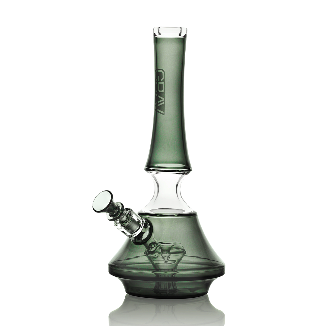 Empress Waterpipe - 13-inch premium glass with 8-cut perc