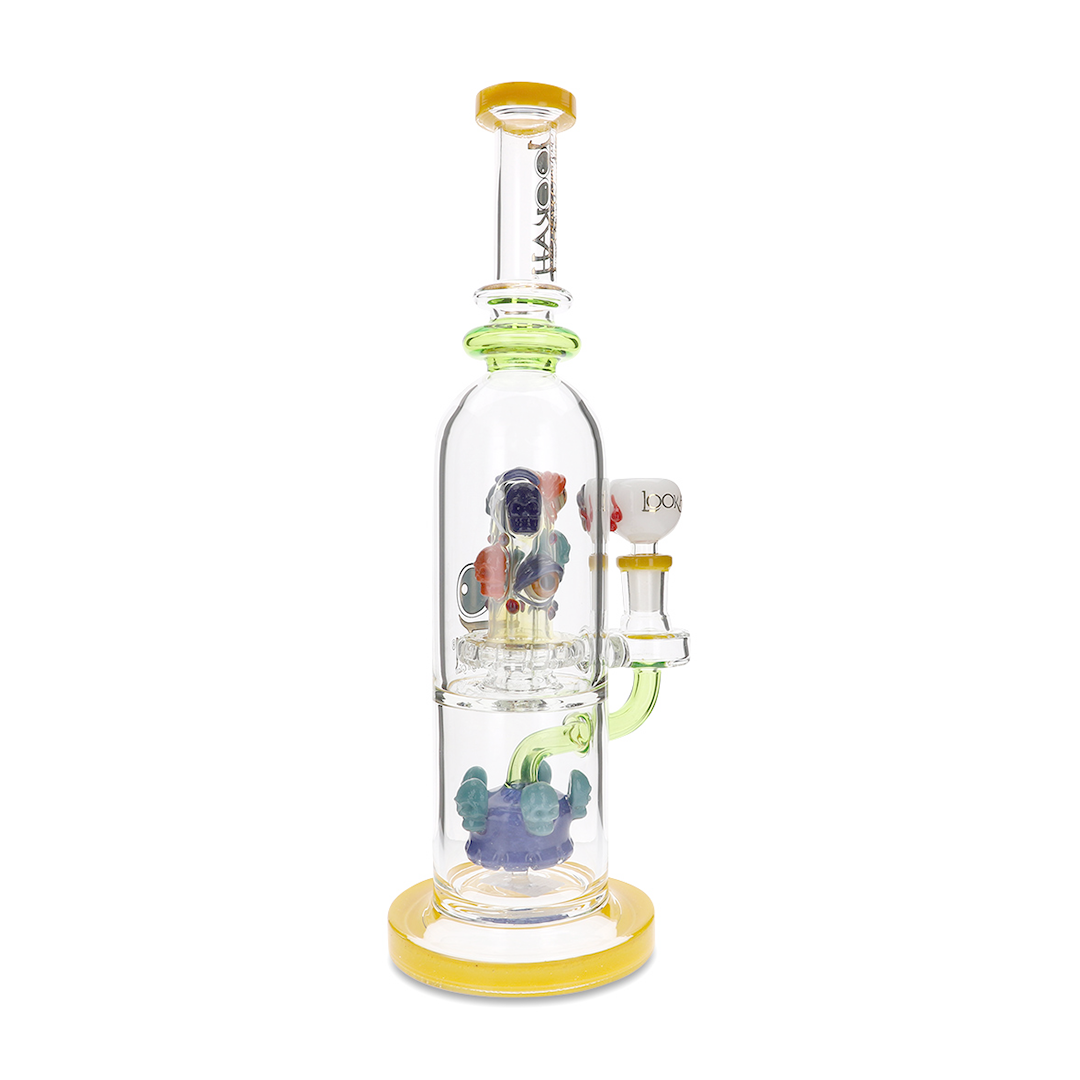 Monster Eye Ball Glass Water Pipe on Hi-Lyfe