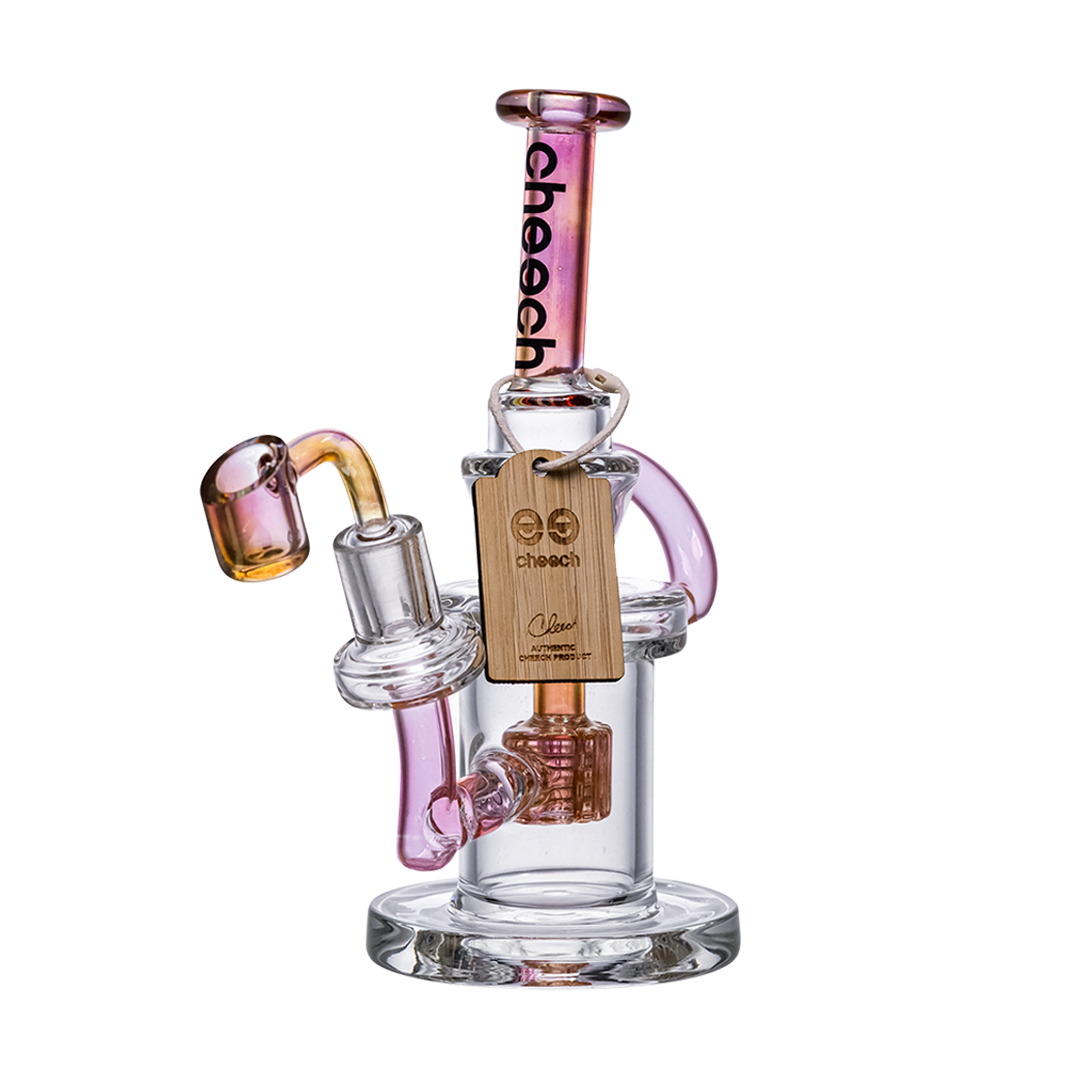 Fumed Rig Banger made of Boro Schott Glass by Hi-Lyfe