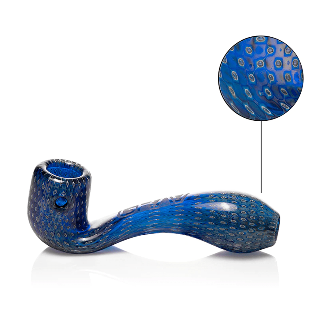 Mini Classic Bubble Trap Sherlock - Vibrant and Durable Cannabis Accessory