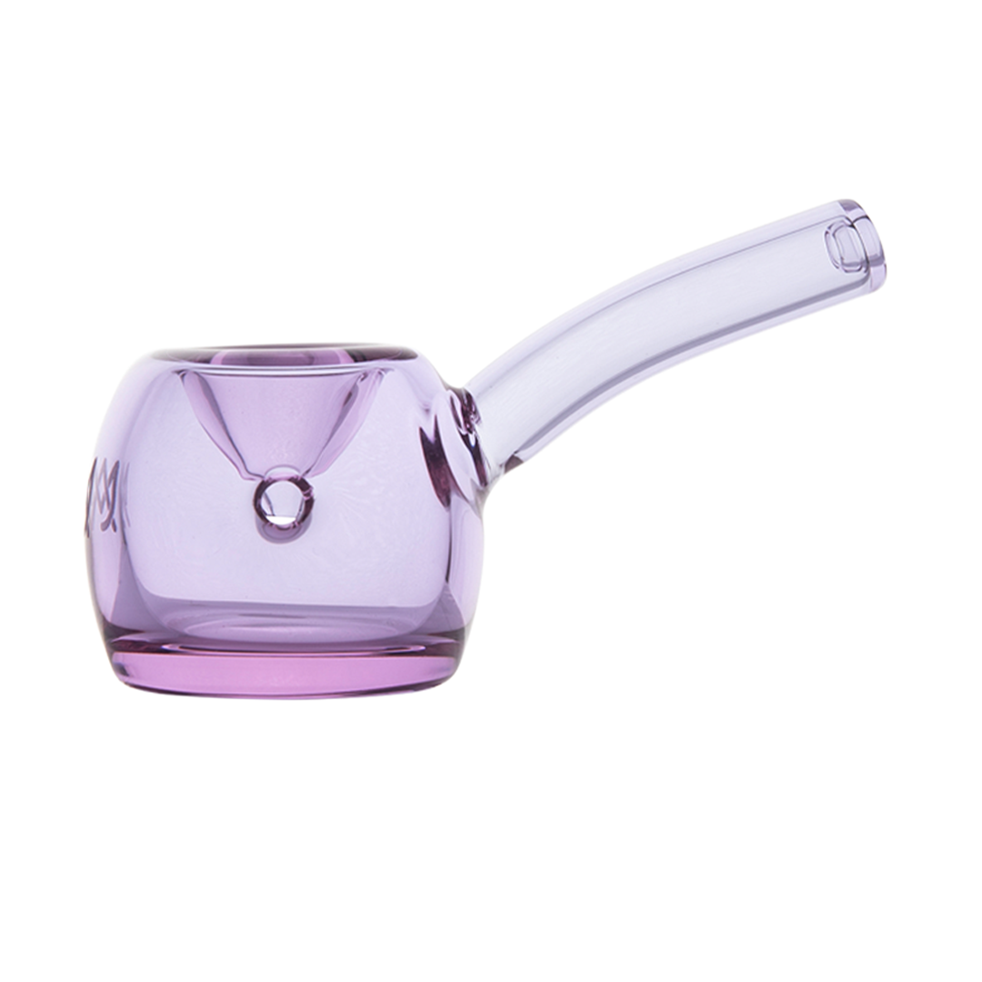 Perch Hand Pipe made of Premium Borosilicate Glass available in various colors at Hi-Lyfe