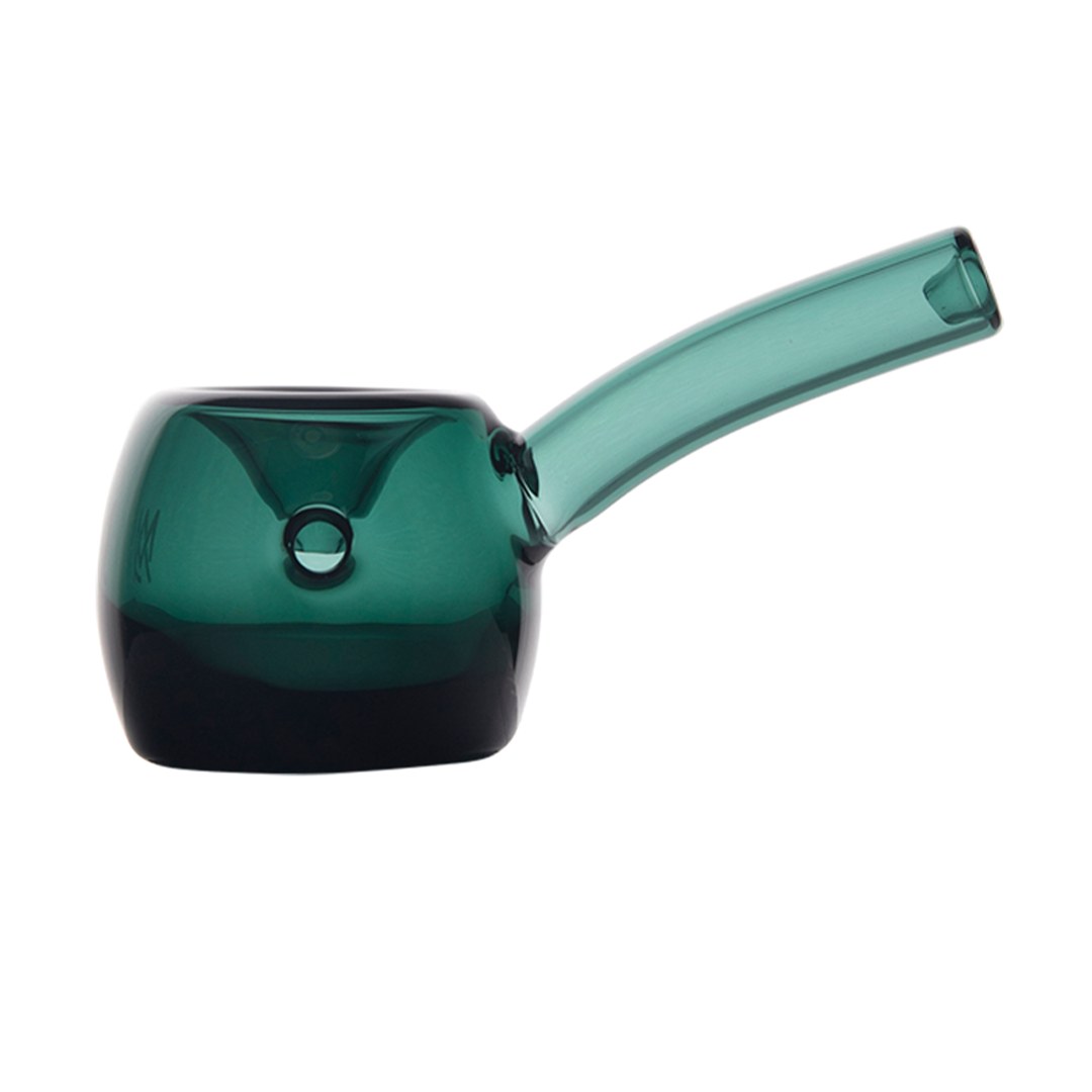 Perch Hand Pipe made of Premium Borosilicate Glass available in various colors at Hi-Lyfe
