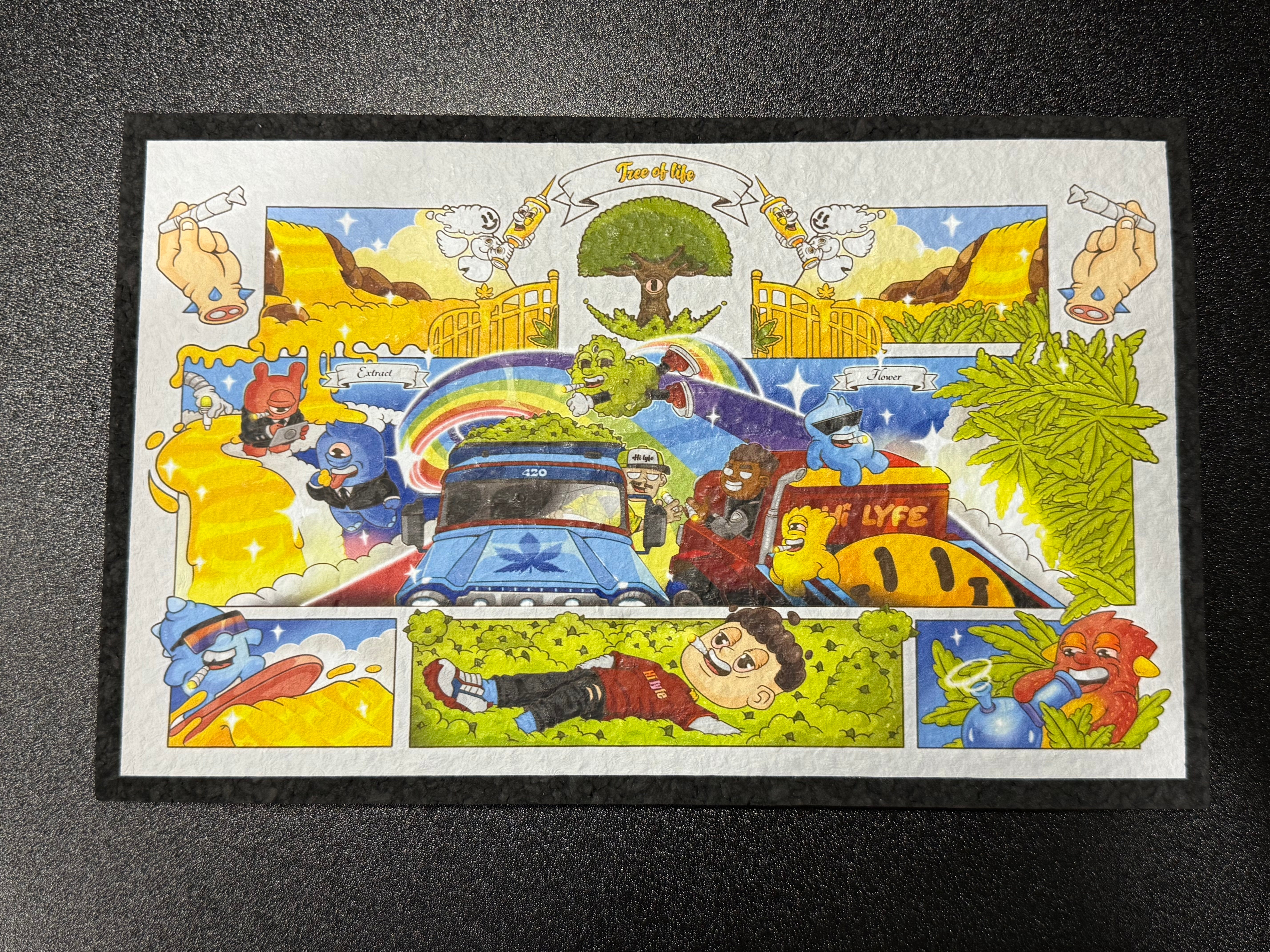 Tree Of Life Dab Mat