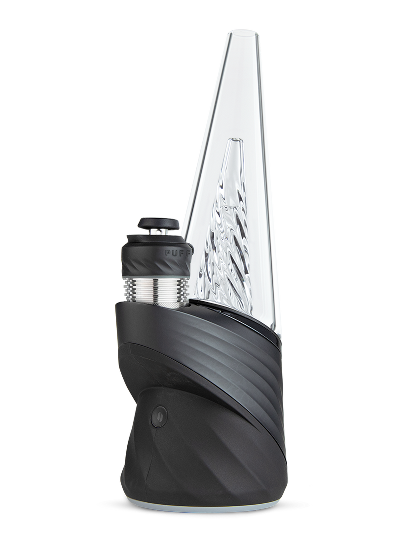 Peak Pro Concentrate Vaporizer with customizable LED lights and smart connectivity