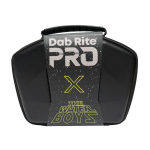 Dab Rite Pro Terp Wars edition carrying case with black exterior and custom logo sleeve featuring WaterBoyz branding