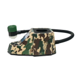 Dab Rite Pro digital thermometer in camo design with flexible IR sensor arm and green silicone cover