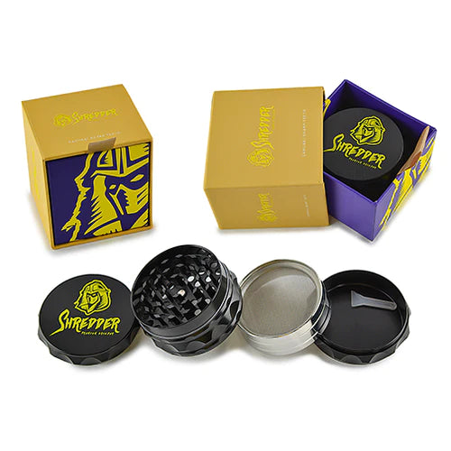 Shredder - 4 Piece Ridged Tiers (63mm)