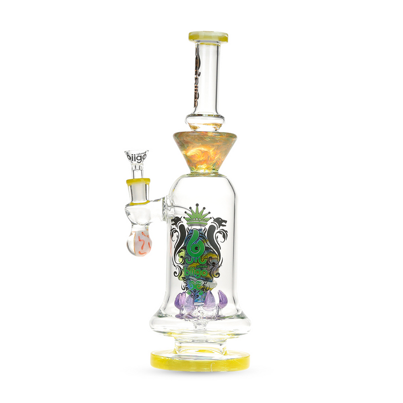 Premium Mouth & Eye Angled Cannabis Pipe by Hi-Lyfe