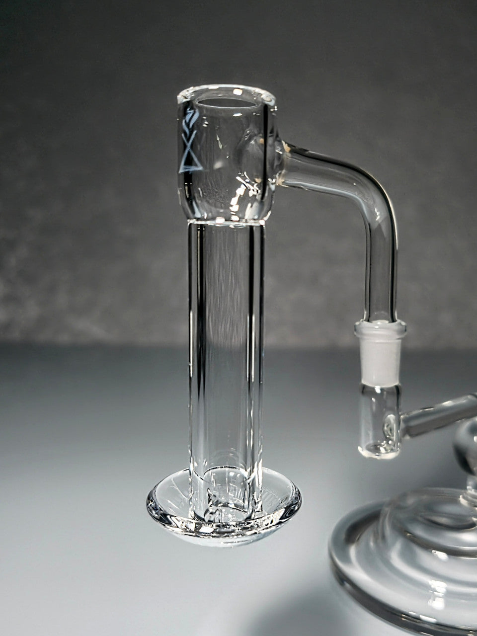 G5 Tallboy Nail Slurper attached to bong at Hi-Lyfe