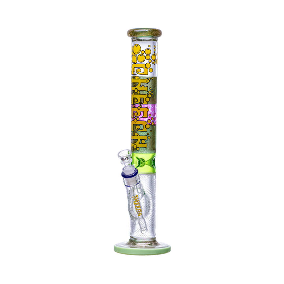 Mixed-Up Straight Tube with vibrant design for premium cannabis smoking