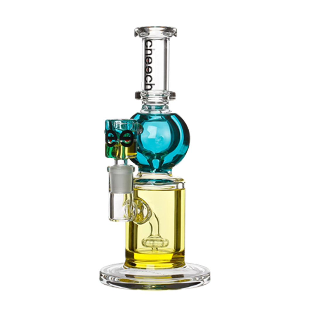 Premium Two-Tone Glass Water Pipe by Hi-Lyfe