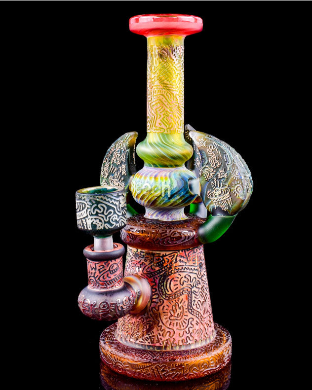 Triassic Tokes Velociraptor Bong