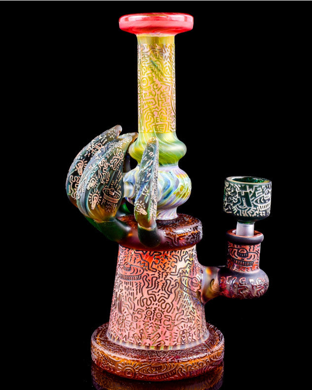 Triassic Tokes Velociraptor Bong