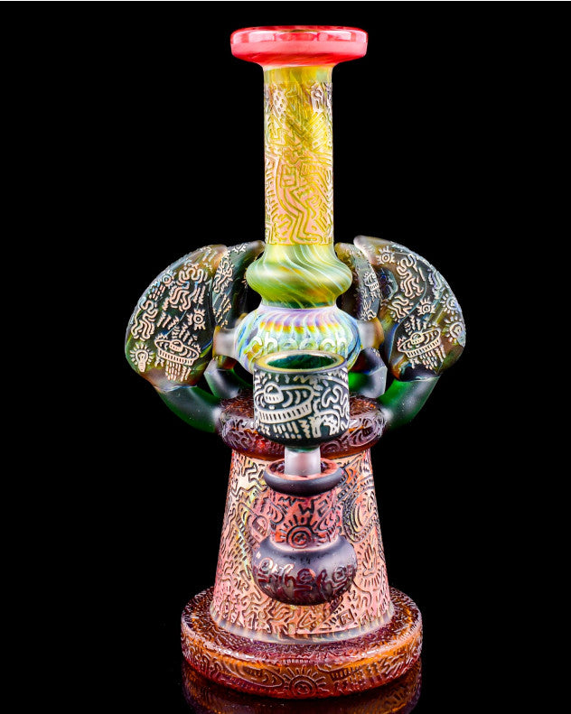 Triassic Tokes Velociraptor Bong