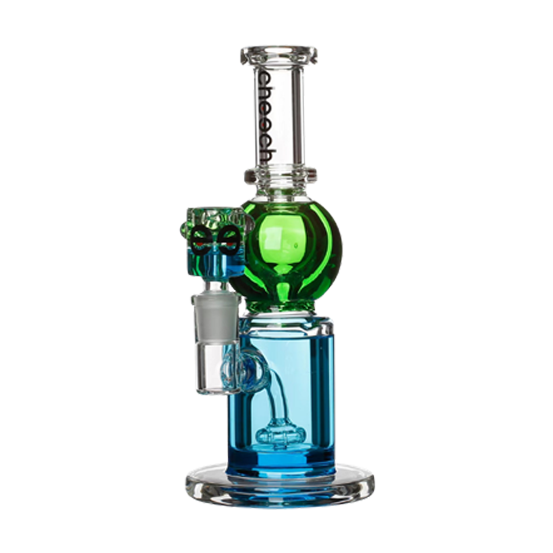 Premium Two-Tone Glass Water Pipe by Hi-Lyfe