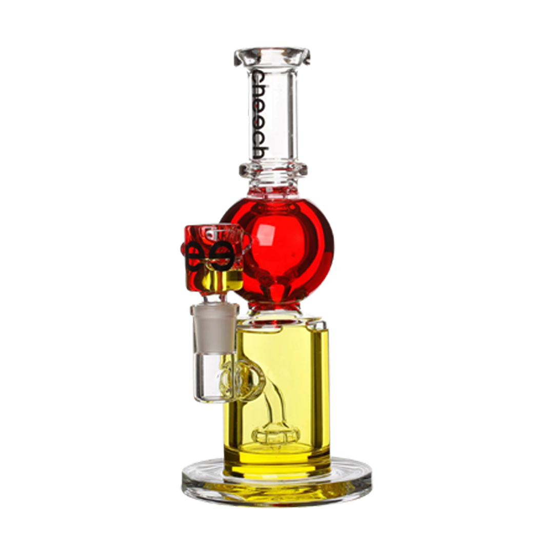 Premium Two-Tone Glass Water Pipe by Hi-Lyfe