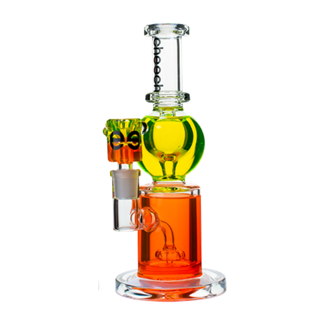 Premium Two-Tone Glass Water Pipe by Hi-Lyfe