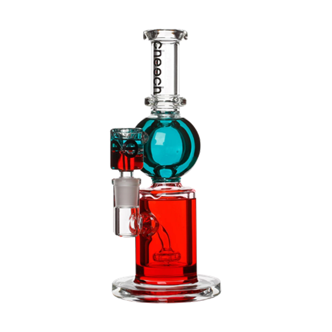 Premium Two-Tone Glass Water Pipe by Hi-Lyfe