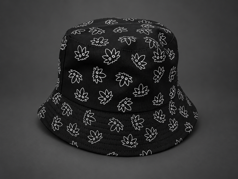 Hi Lyfe Logo Monogram Bucket Hat