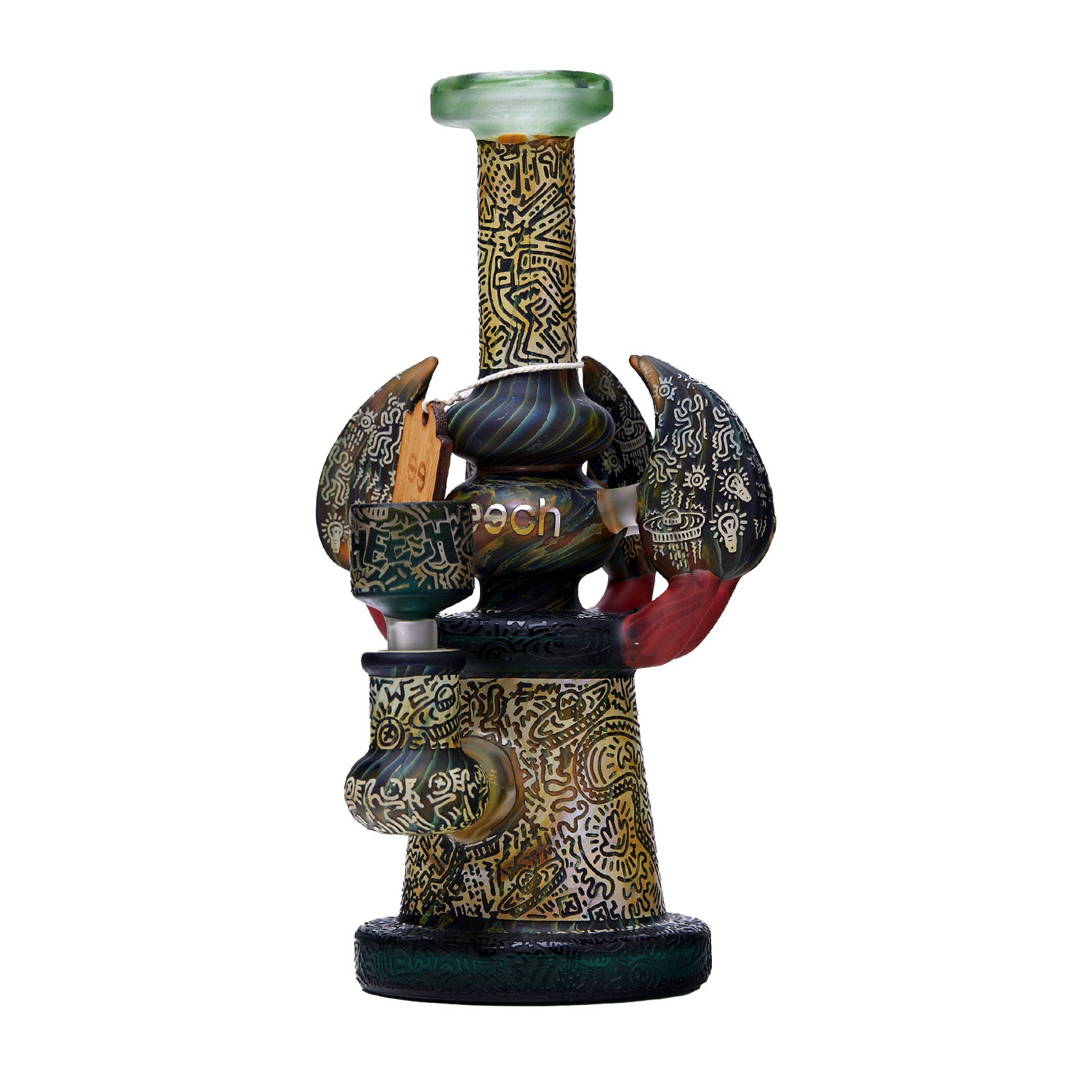 Triassic Tokes Velociraptor Bong