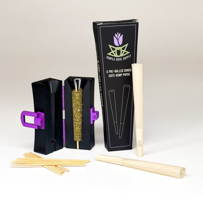 Cone Mold Kit W/ 6 Pre-Rolled Cones